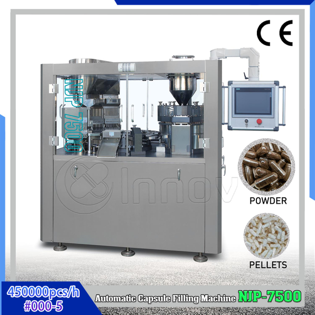 NJP-7500 High Speed Automatic Capsule Filling Machine – 7,500/min