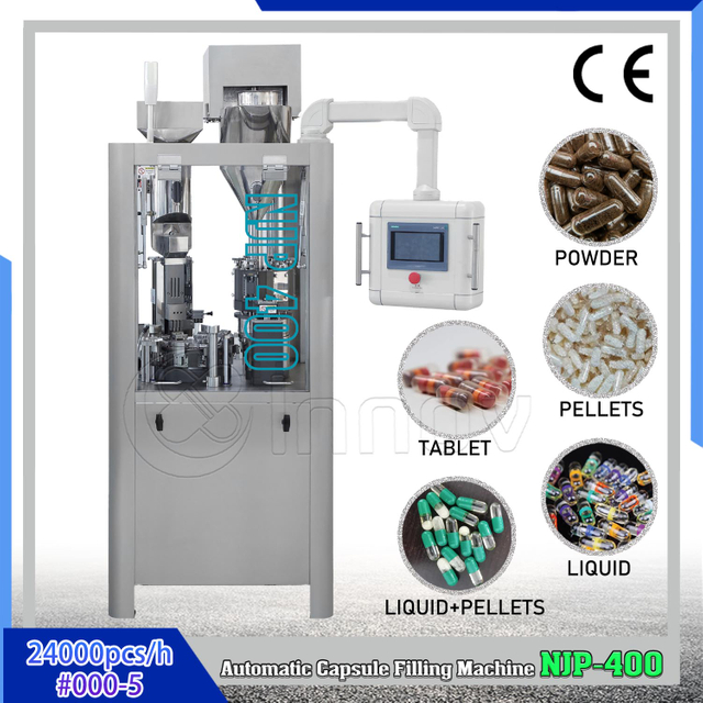 NJP-400C Small Pharmaceutical Powder Pellet Capsule Filling Machine Capsule Filler