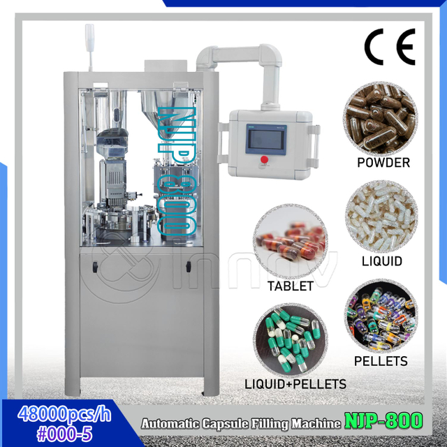 NJP-400C Small Pharmaceutical Powder Pellet Capsule Filling Machine Capsule Filler