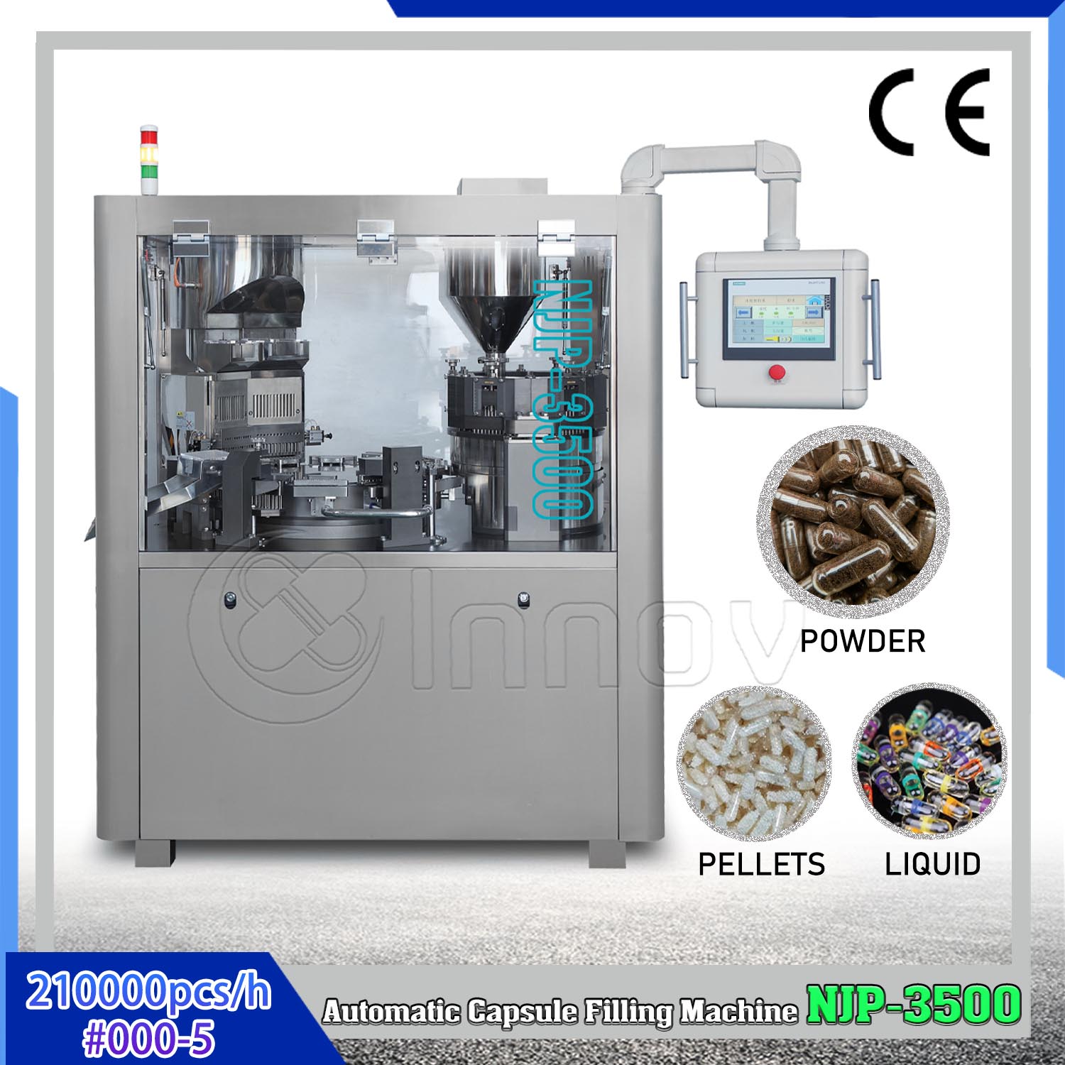 NJP-3500 Fully Automatic Capsule Filler - High Precision & CE Certified