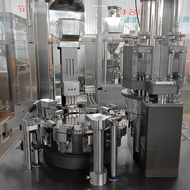 NJP-400C Small Pharmaceutical Powder Pellet Capsule Filling Machine Capsule Filler