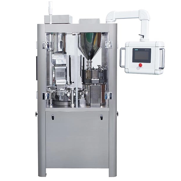 What components make up a capsule filling machine?