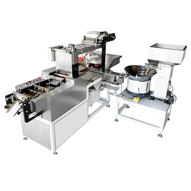 Automatic condom packaging machine